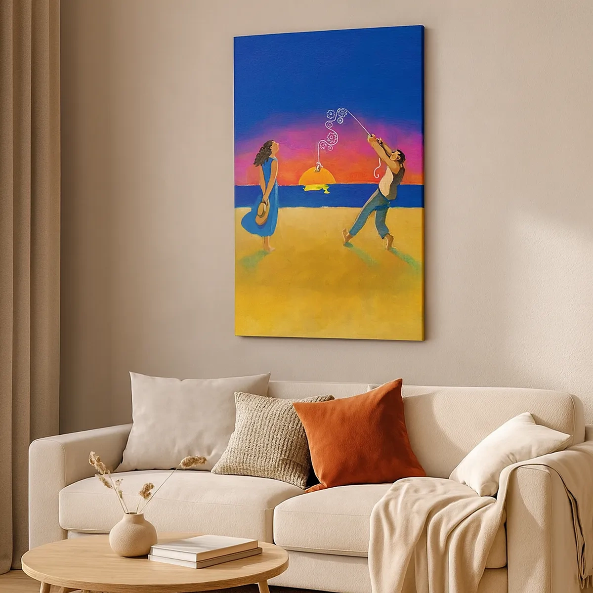 Schilderen op canvas - Meer dan een sterretje uit de lucht - 50x70 cm
