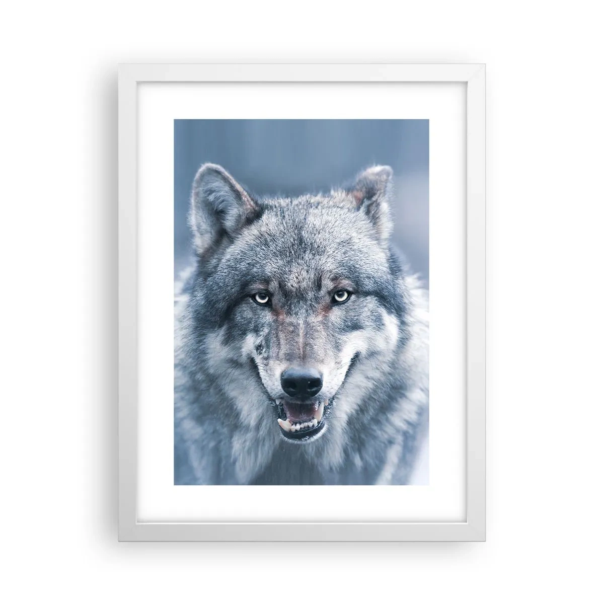 Poster in een witte lijst - Ga jij de uitdaging aan? - 30x40 cm