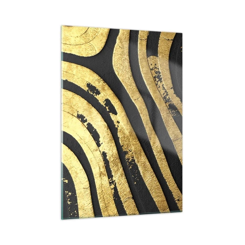 Schilderen op glas - Alles vloeit - 50x70 cm