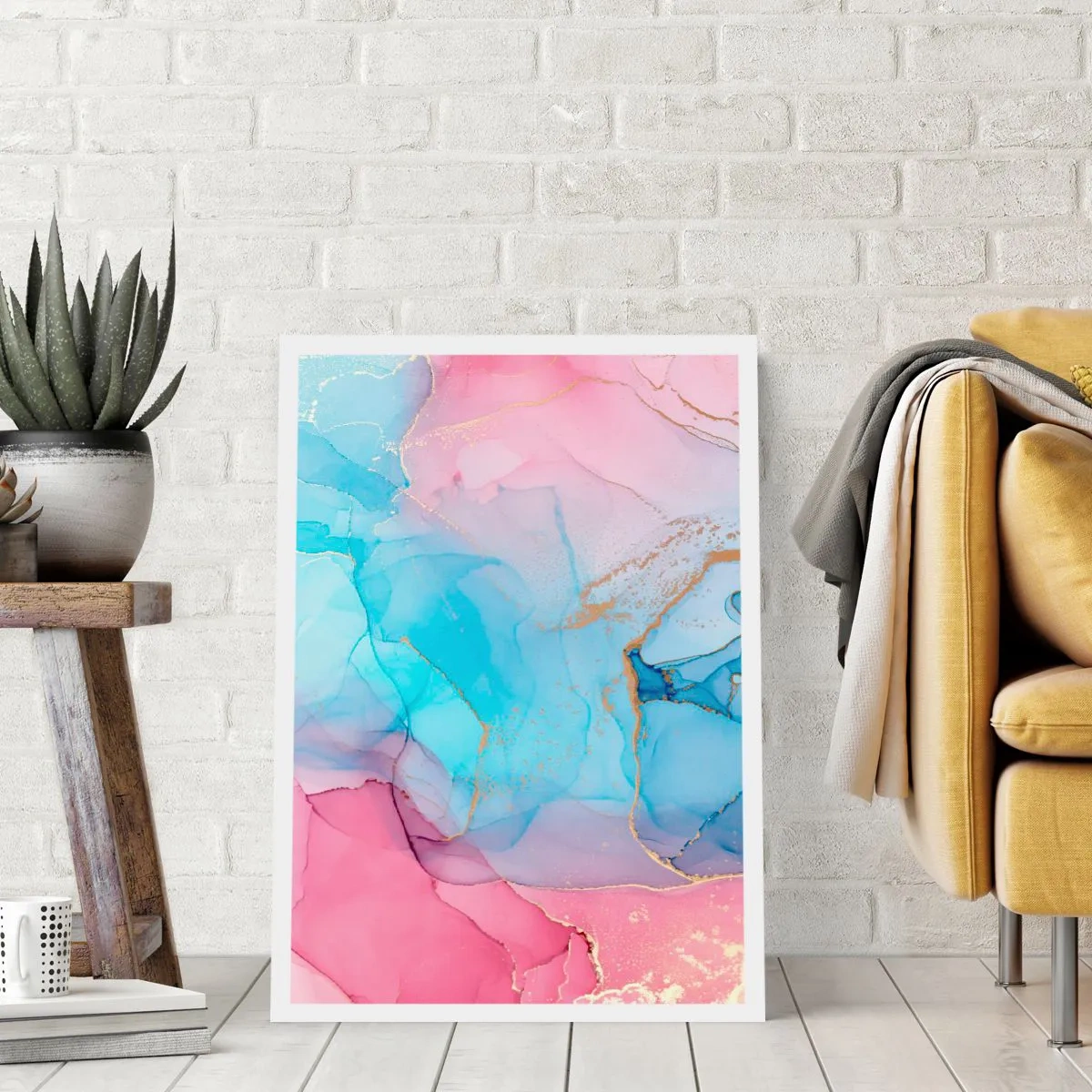 Poster - Ontmoeting en interpenetratie - 61x91 cm