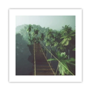 Poster - Over de branding van groen - 40x40 cm