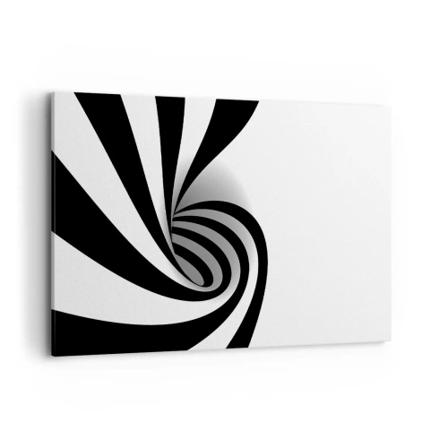 Schilderen op canvas - En toch draait het - 120x80 cm