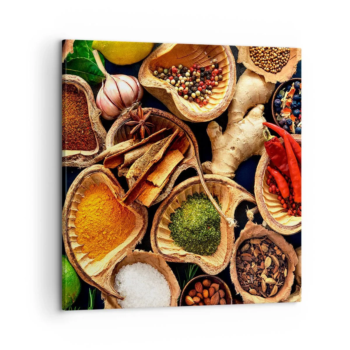 Schilderen op canvas - Neem wat je wilt - 60x60 cm