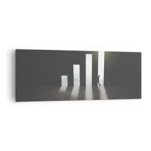 Schilderen op canvas - Succes - impressie - 140x50 cm