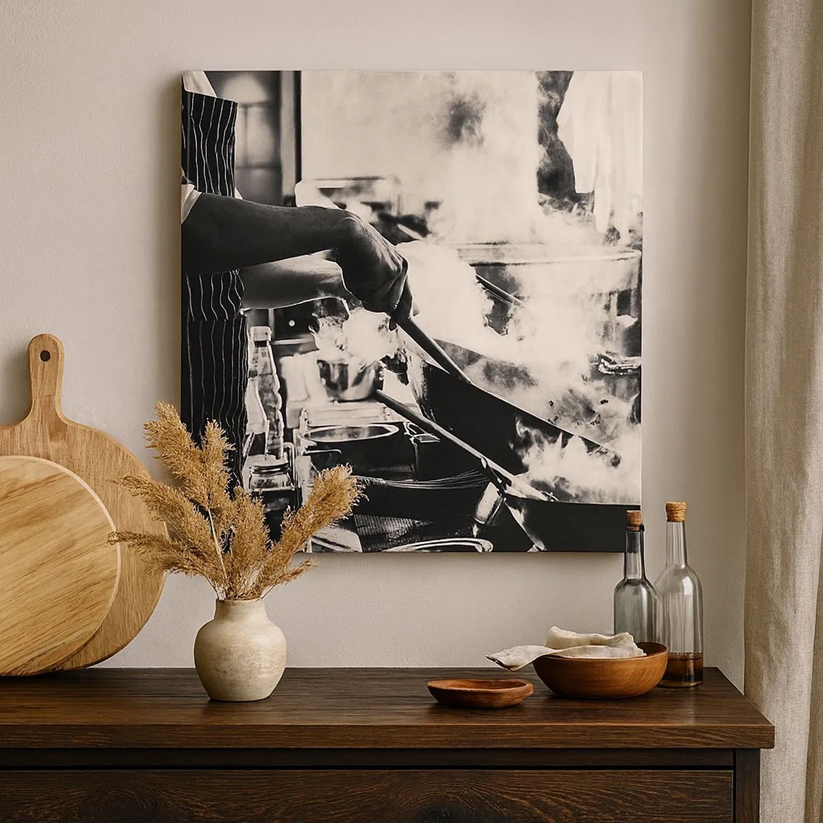 Schilderen op canvas - Alchemie van smaken - 30x30 cm