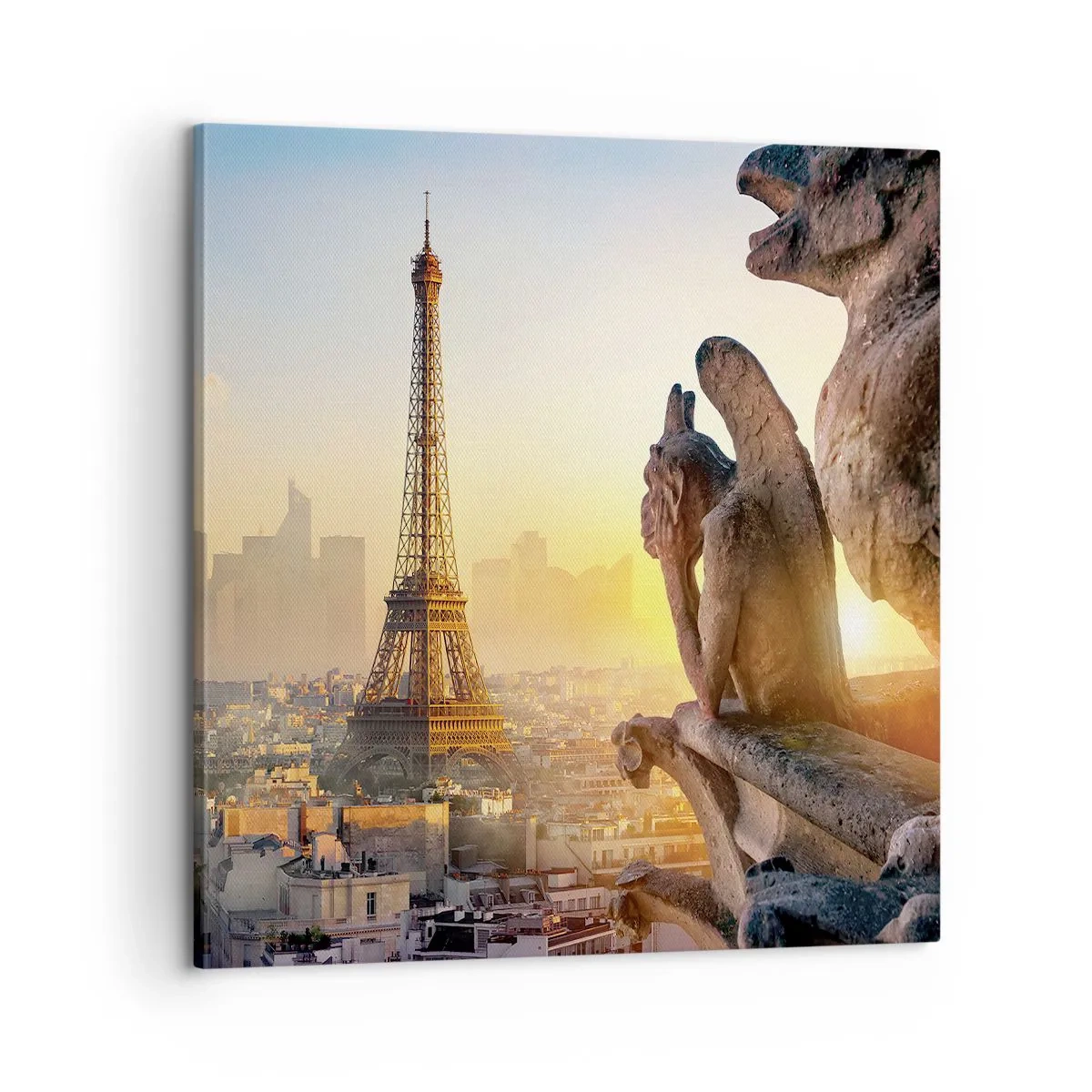 Schilderen op canvas - Er is veel veranderd... - 60x60 cm