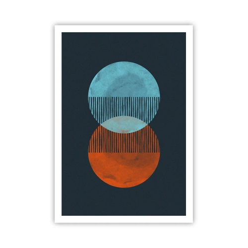 Poster - Astronomische fantasie - 70x100 cm
