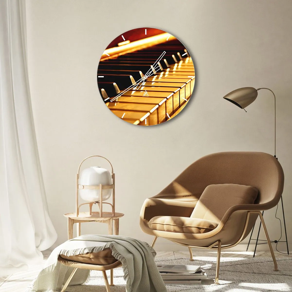 Wandklok - Klok - Eindeloze mogelijkheden - 30x30 cm