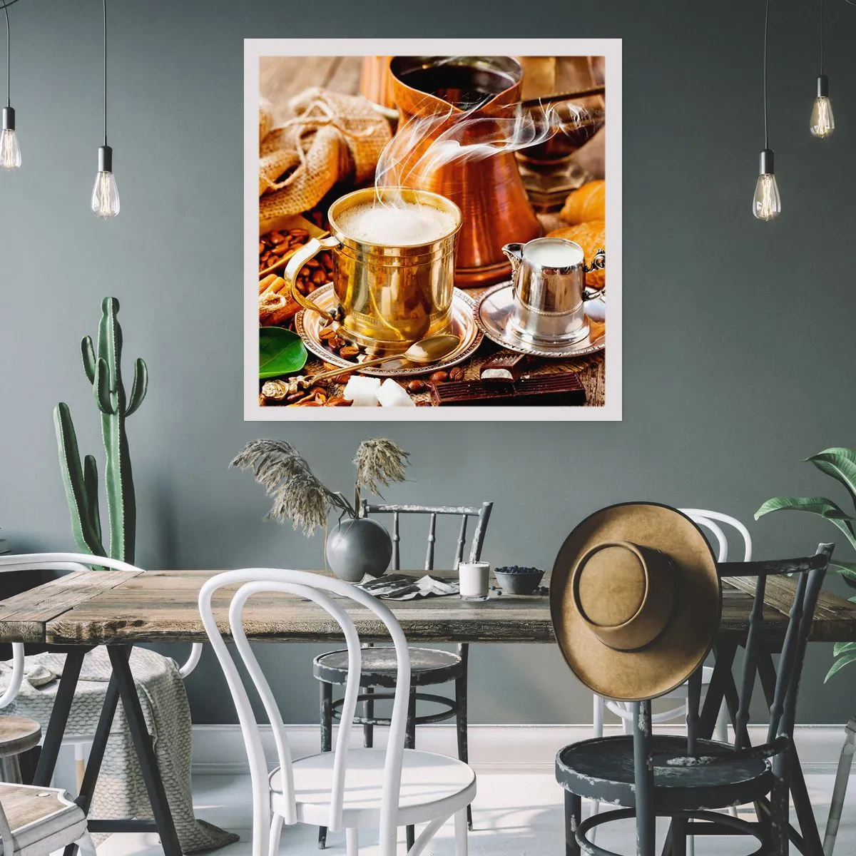 Poster - Prettige dag! - 40x40 cm