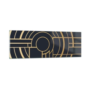 Schilderen op glas - Draaien van dingen - 90x30 cm