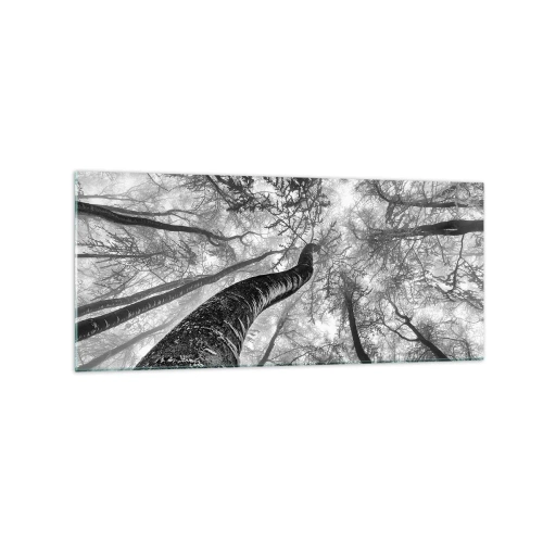 Schilderen op glas - Race naar het licht - 120x50 cm