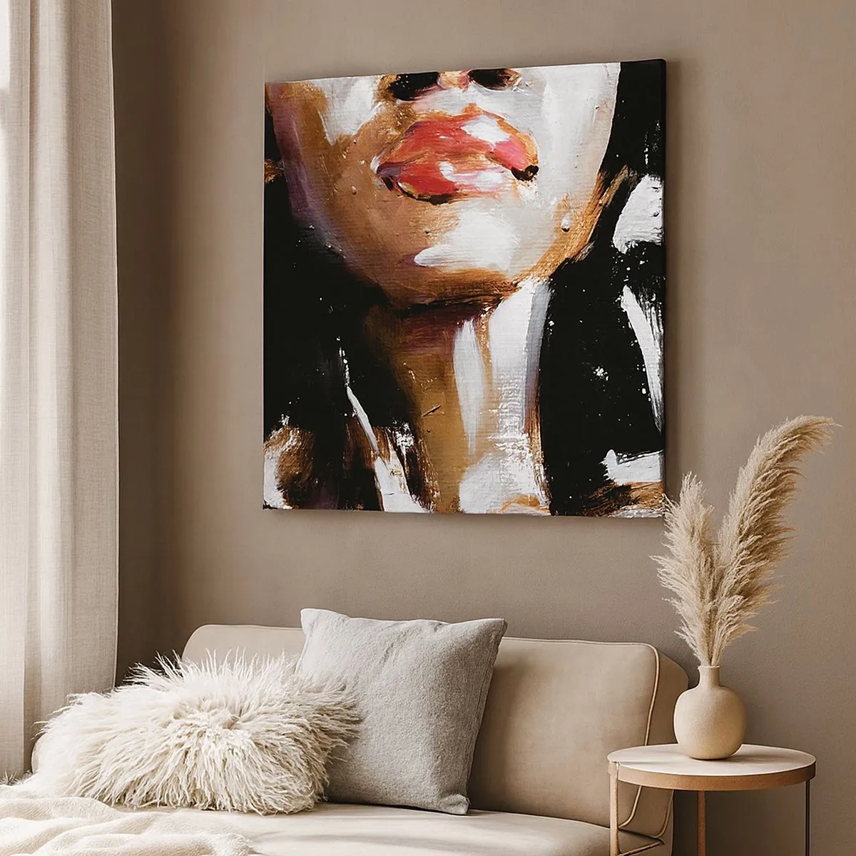 Schilderen op canvas - Trots zonder vooroordelen - 30x30 cm