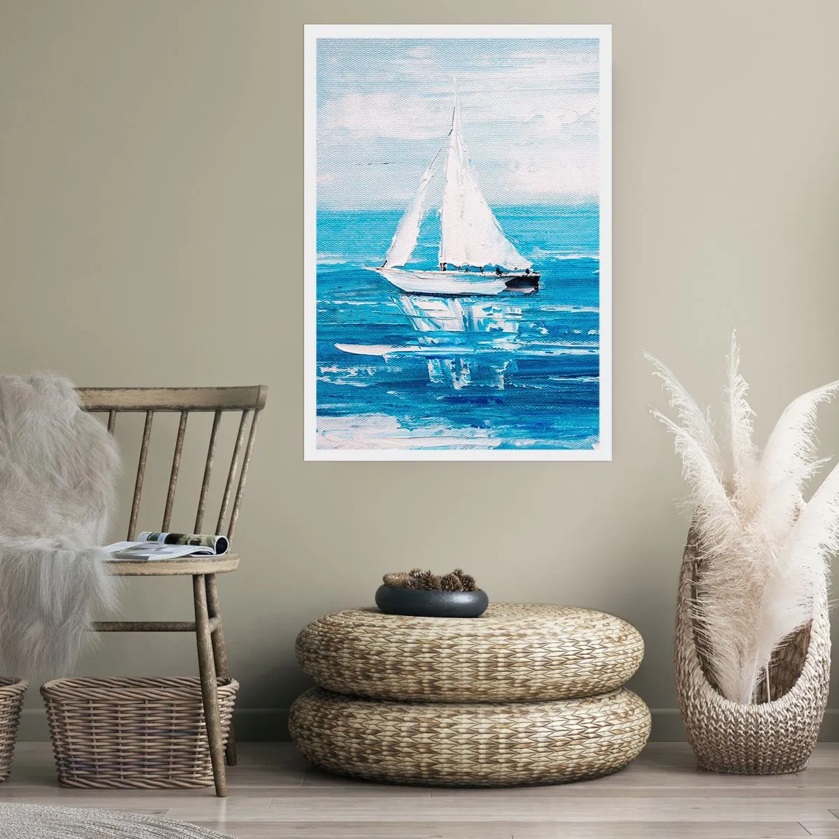 Poster - Met een vriend aan mijn zijde - 50x70 cm