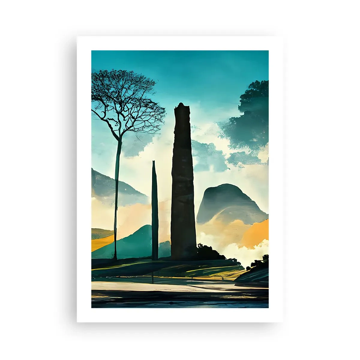 Poster - Nog hoger en hoger - 50x70 cm