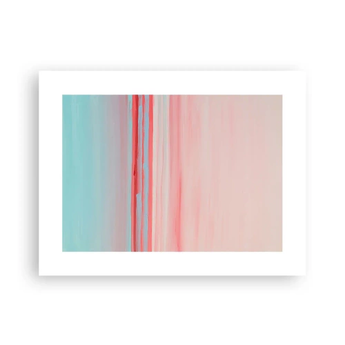 Poster - Abstractie bij dageraad - 40x30 cm