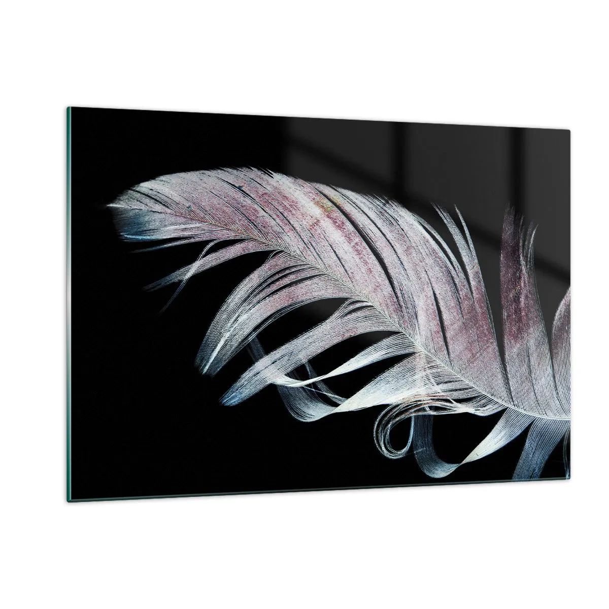 Schilderen op glas - Denk aan aanraking - 120x80 cm