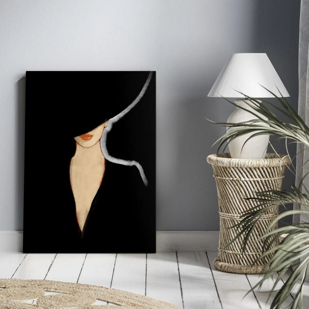 Schilderen op canvas - Elegantie en stijl - 50x70 cm