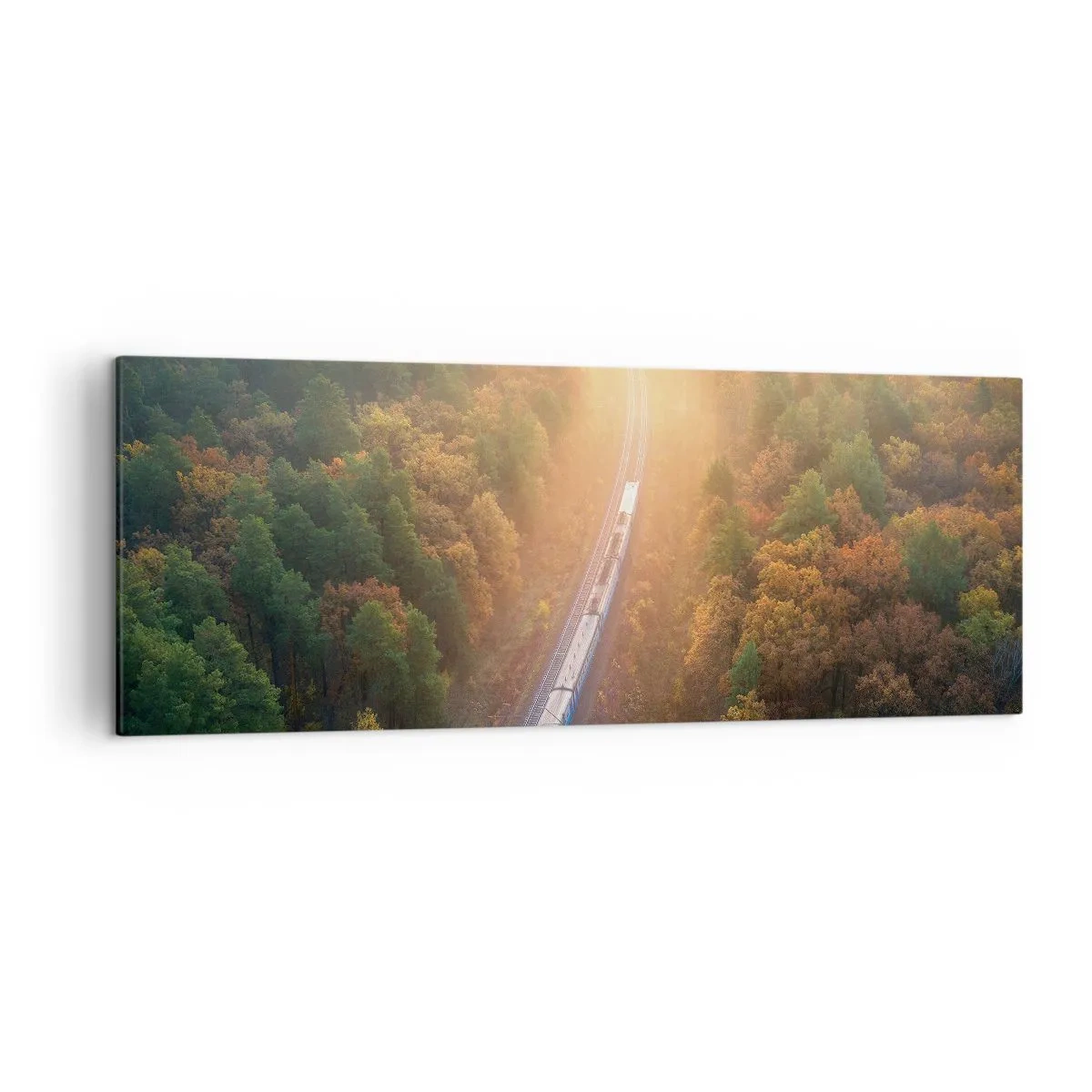 Schilderen op canvas - Herfst reis - 140x50 cm