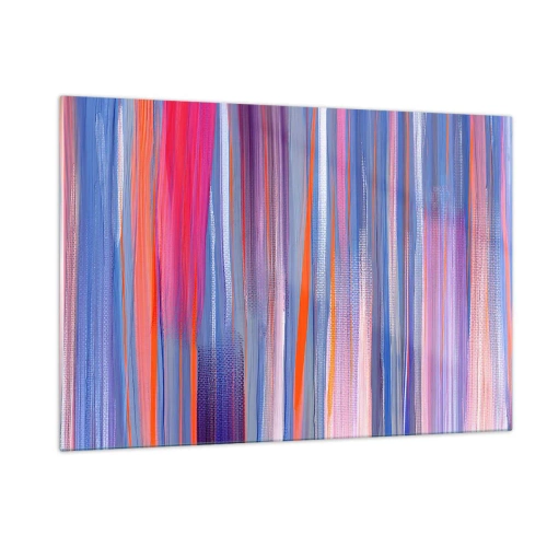 Schilderen op glas - Opgang naar de regenboog - 120x80 cm