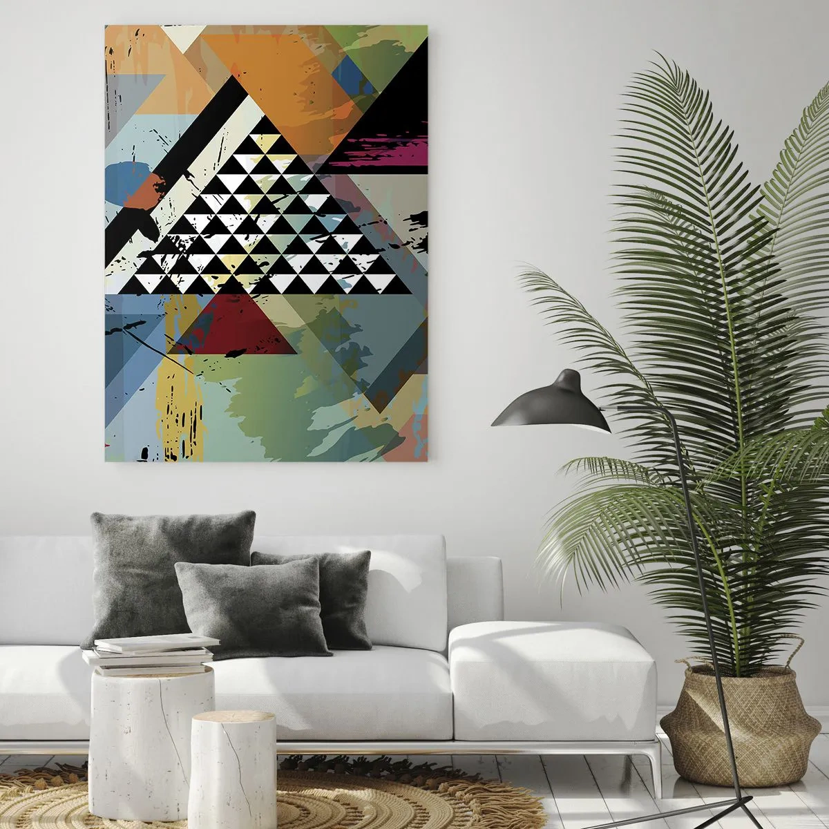 Schilderen op glas - Hoe gemakkelijk is het - 70x100 cm