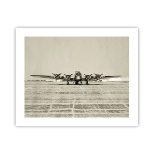 Poster - Zoals altijd klaar - 50x40 cm