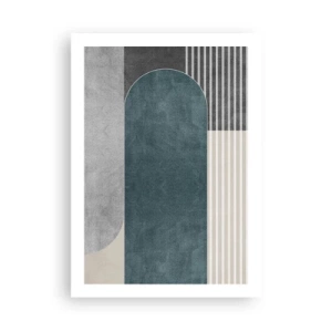 Poster - Compositie op niveau - 50x70 cm