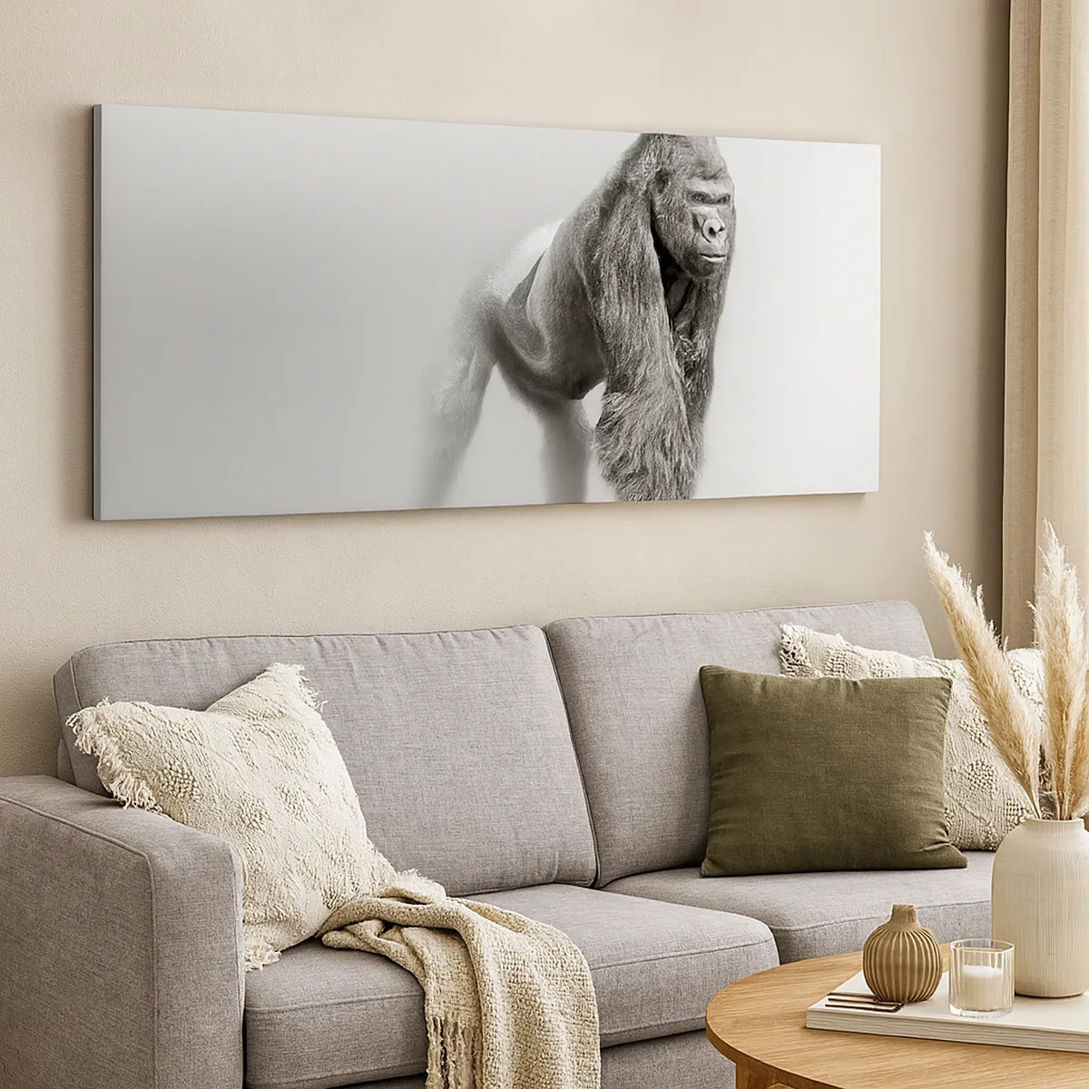 Schilderen op canvas - Vertrouwen in zijn kracht - 30x30 cm