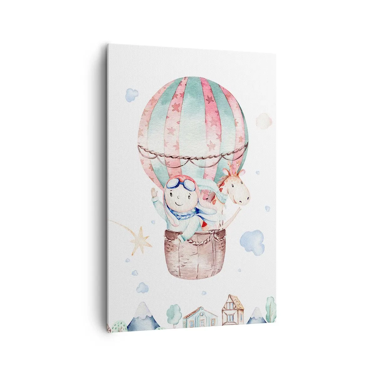 Schilderen op canvas - We zijn zo terug! - 80x120 cm