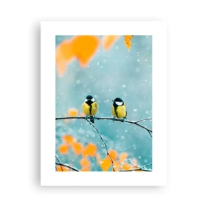 Poster - Vogelroddel - 30x40 cm