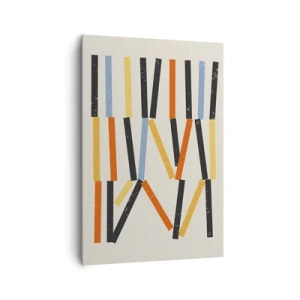 Schilderen op canvas - Compositie op goed niveau - 70x100 cm