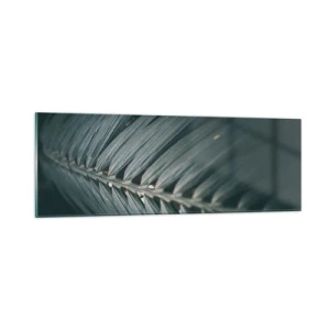Schilderen op glas - De precisie van de natuur - 90x30 cm