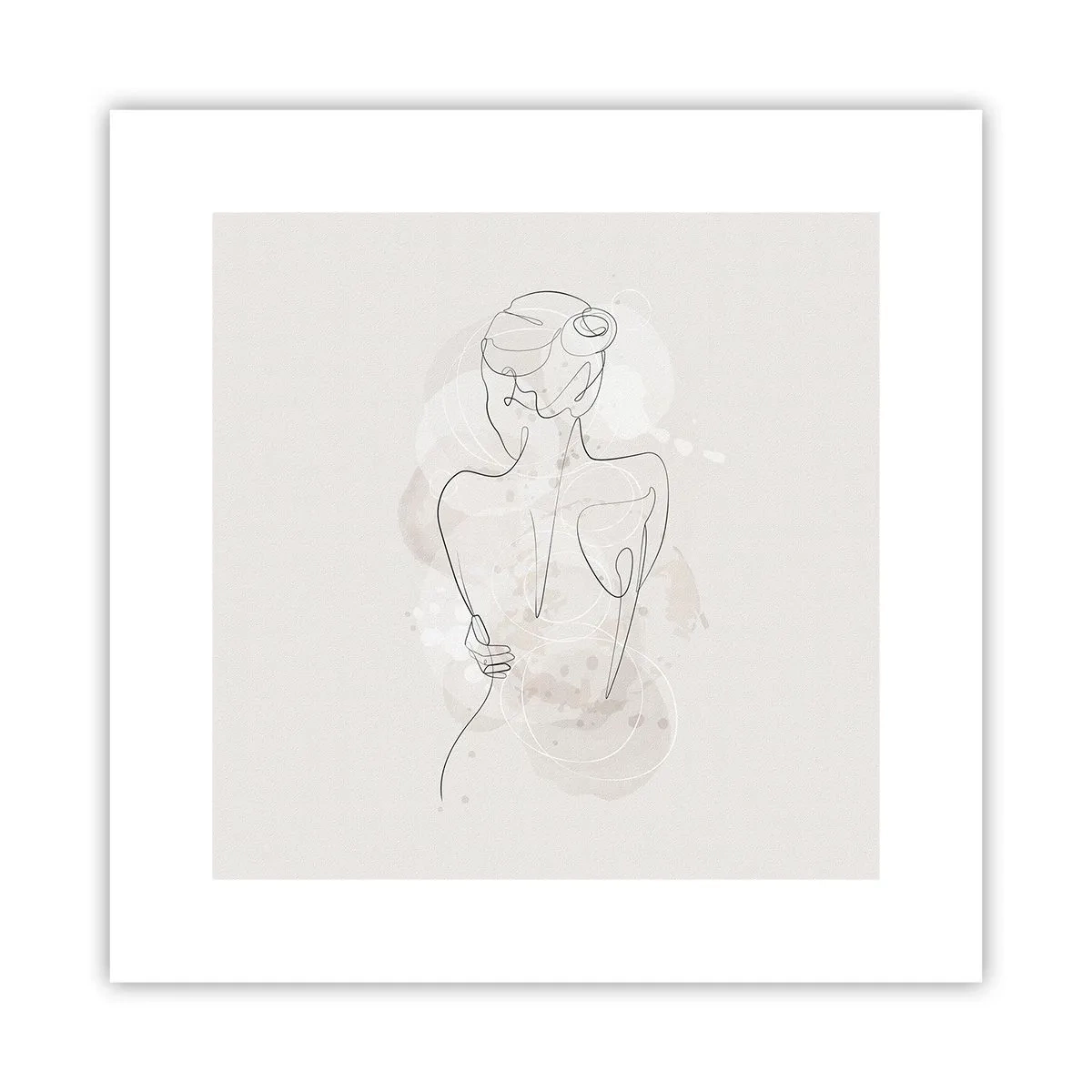 Poster - Als een gevoelig instrument - 30x30 cm