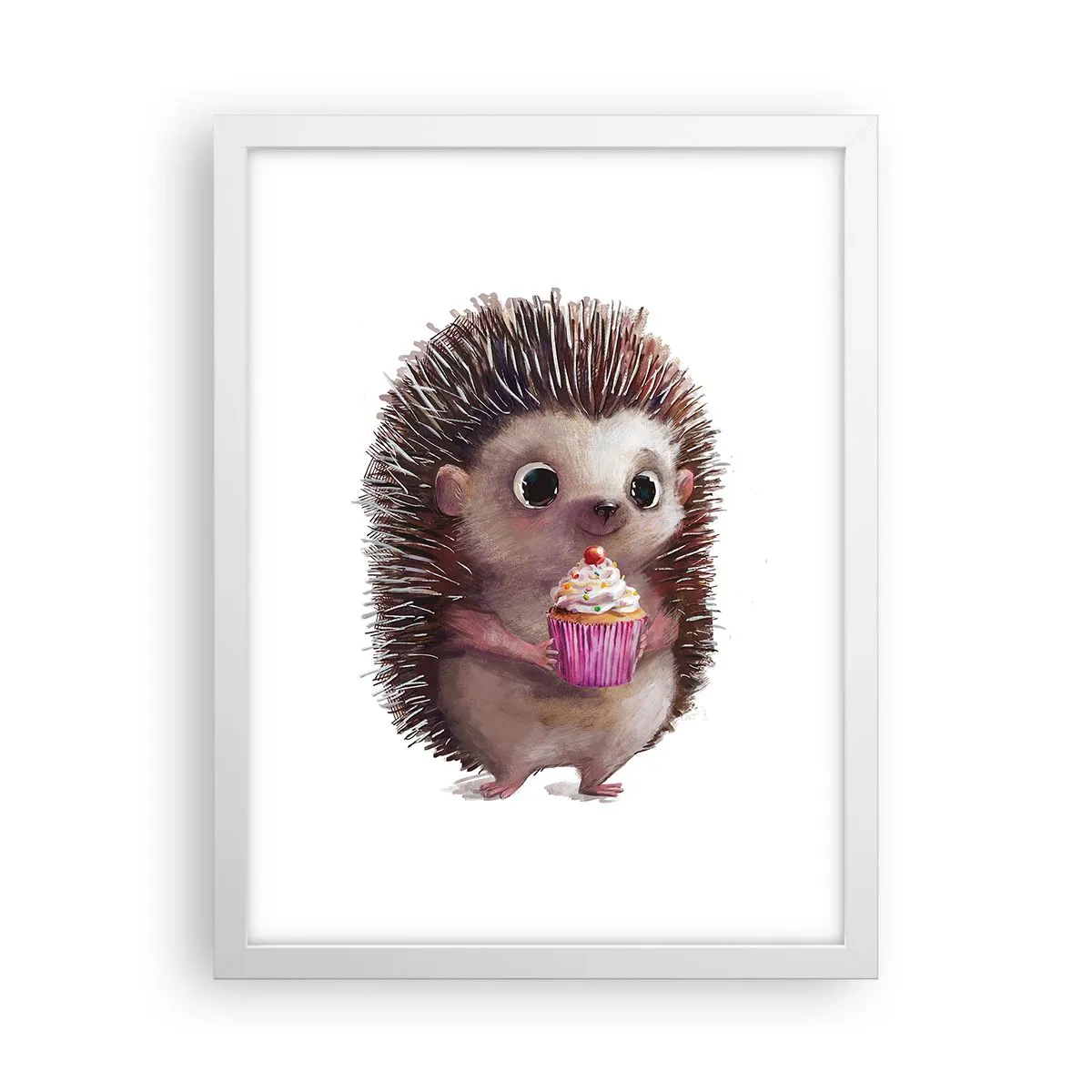 Poster in een witte lijst - De vakantie is elke dag - 30x40 cm