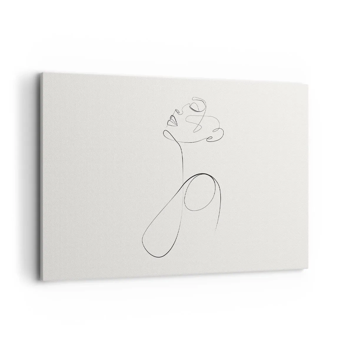 Schilderen op canvas - Loopt in dromen - 100x70 cm