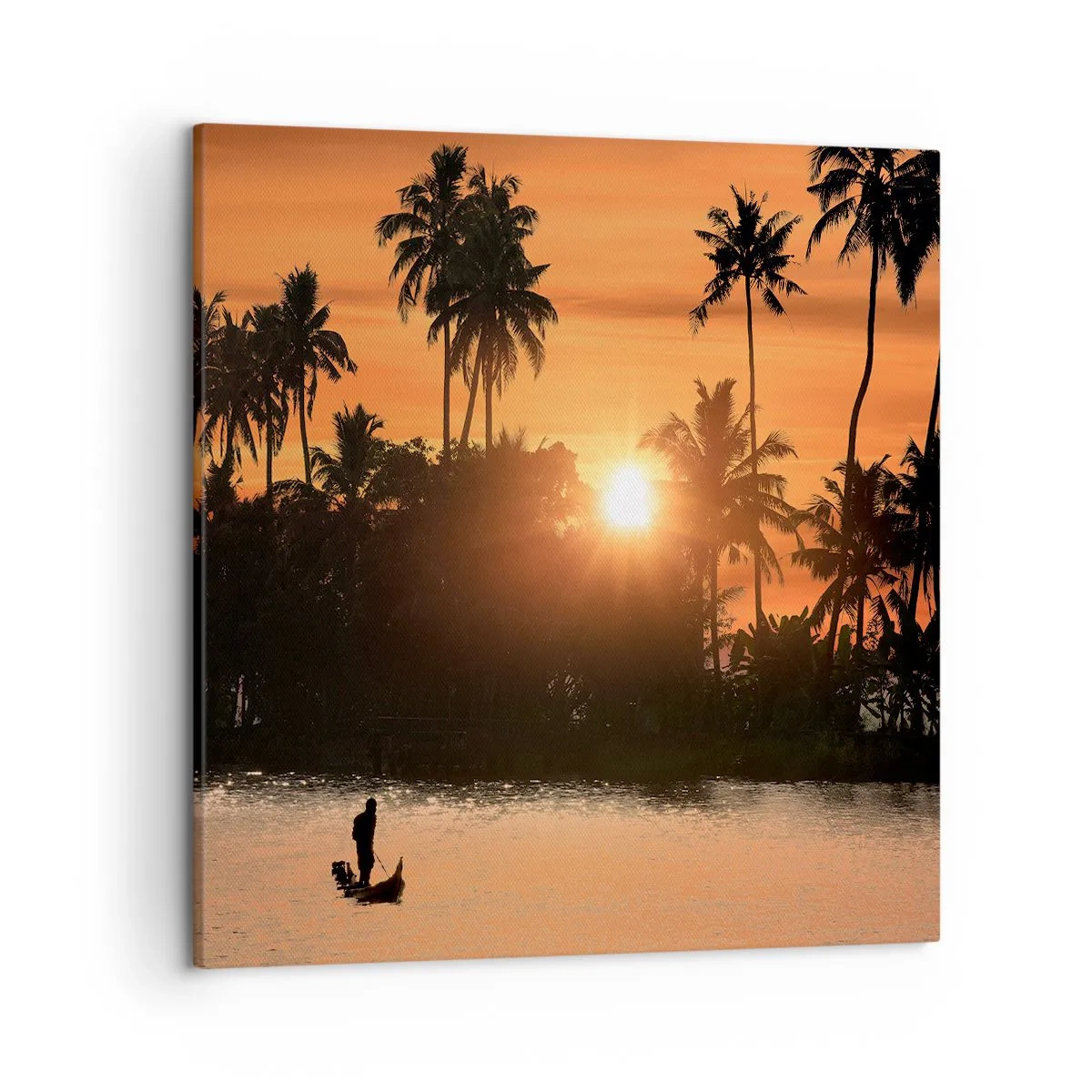 Schilderen op canvas - Tijd om te ontspannen - 50x50 cm