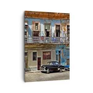 Schilderen op canvas - Havana-vibes - 50x70 cm