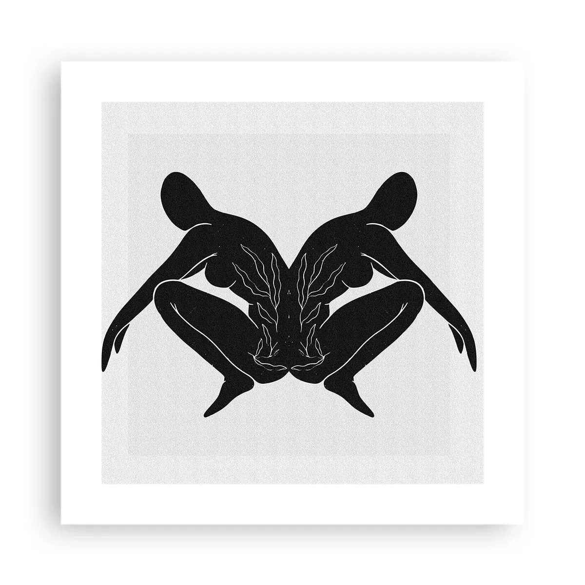 Poster - Een gemeenschappelijke ziel - 40x40 cm