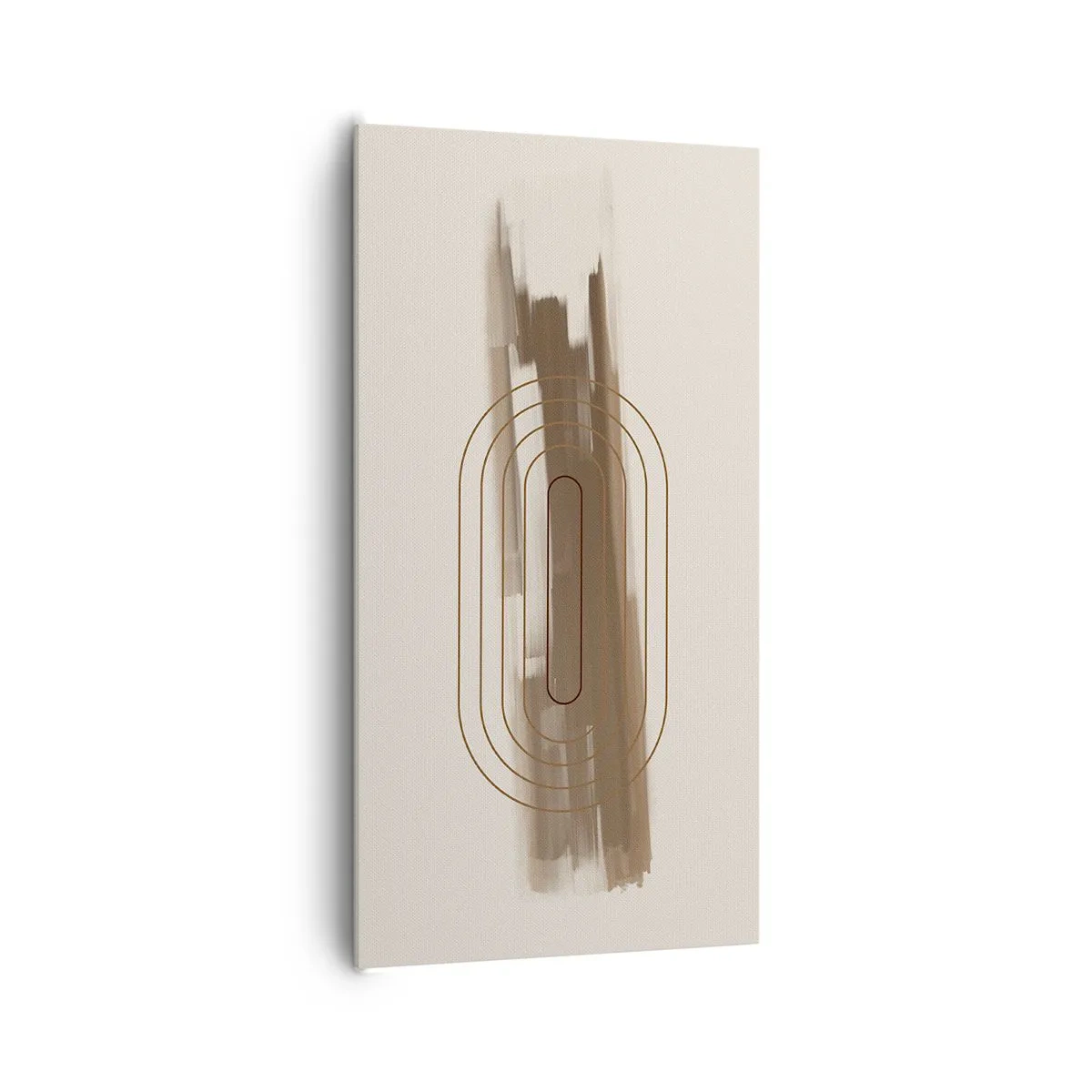 Schilderen op canvas - Een briesje grijs - 65x120 cm