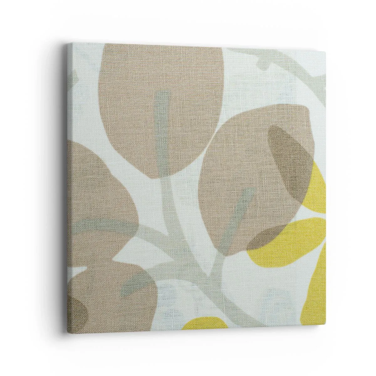 Schilderen op canvas - Compositie in volle zon - 40x40 cm