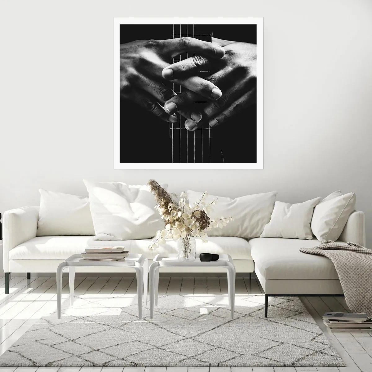 Poster - Gebed van de kunstenaar - 60x60 cm