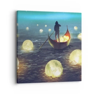 Schilderen op canvas - Dingen waar filosofen nooit van hebben gedroomd - 40x40 cm