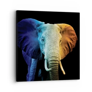 Schilderen op canvas - Excentriek, niet raar - 30x30 cm