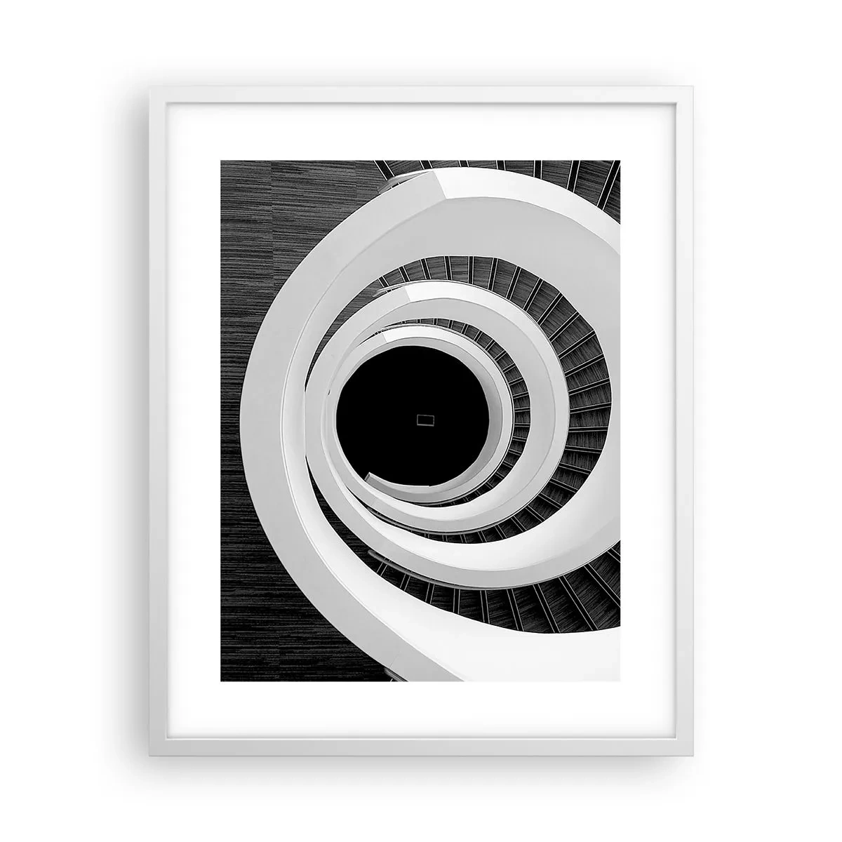 Poster in een witte lijst - Tot de kern van de zaak - 40x50 cm