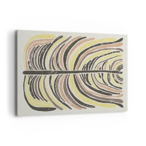 Schilderen op canvas - Abstractie vol leven - 100x70 cm