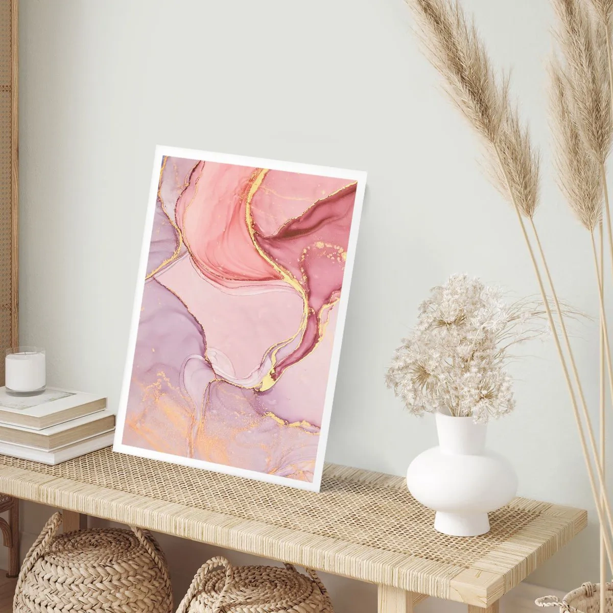 Poster - Een streling van kleuren - 30x40 cm