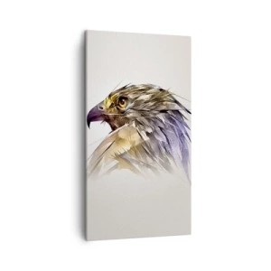 Schilderen op canvas - Portret van een krijger - 45x80 cm