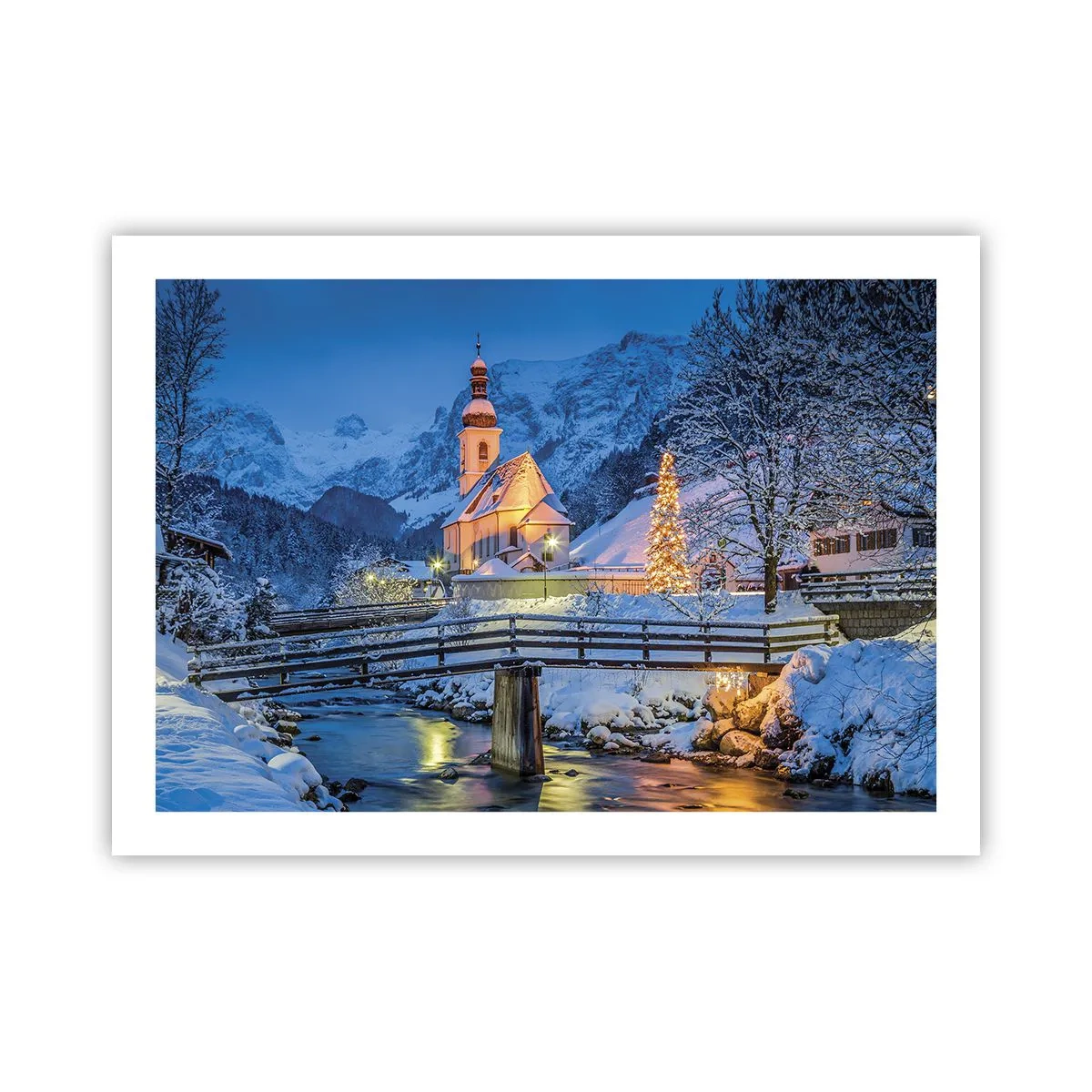 Poster - Kerstgeest - 70x50 cm