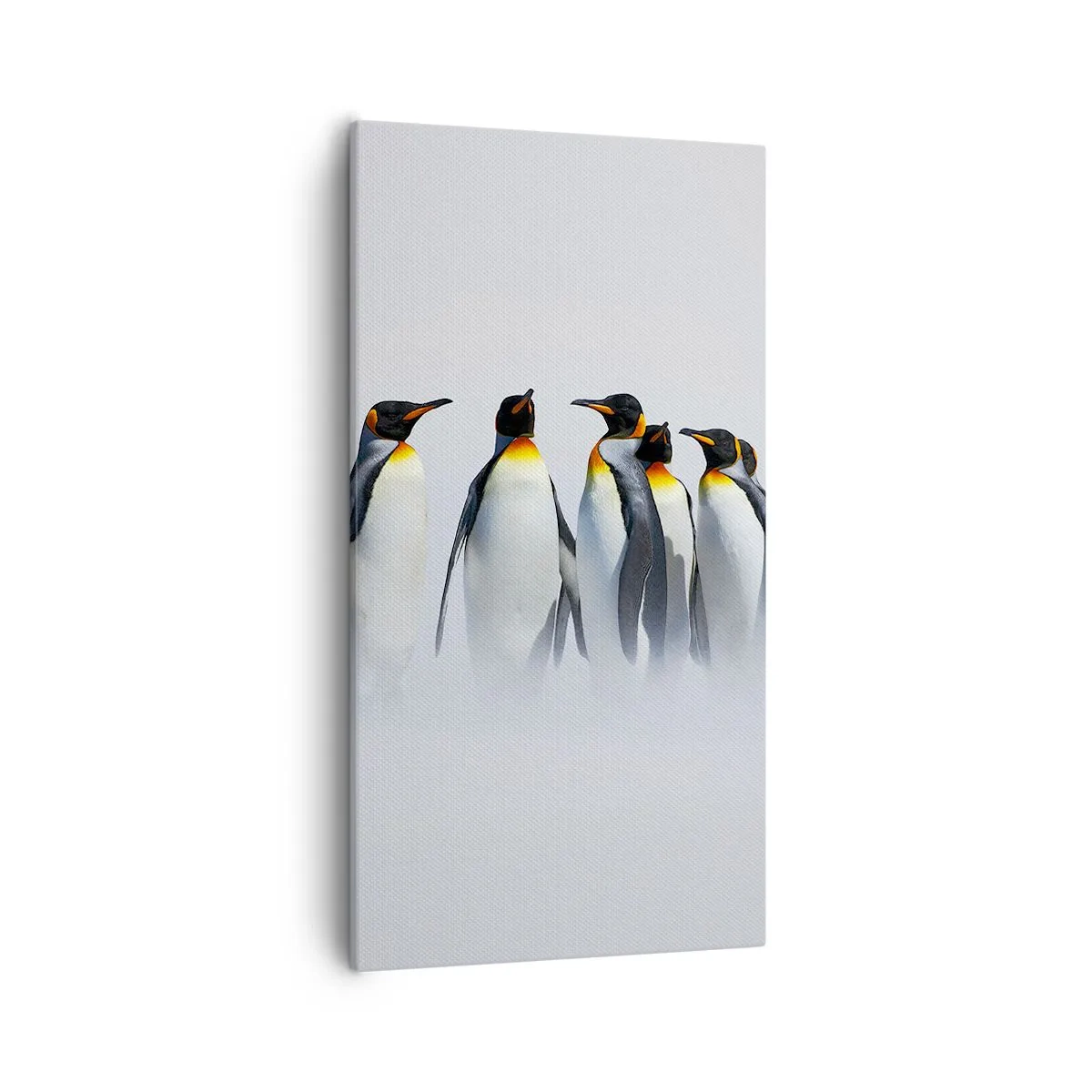 Schilderen op canvas - Ontmoeting in avondjurken - 55x100 cm