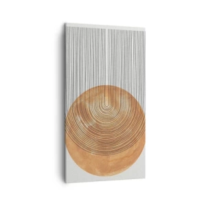 Schilderen op canvas - Zonnige compositie - 45x80 cm