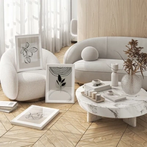 White castle - Inspiratie voor de woonkamer